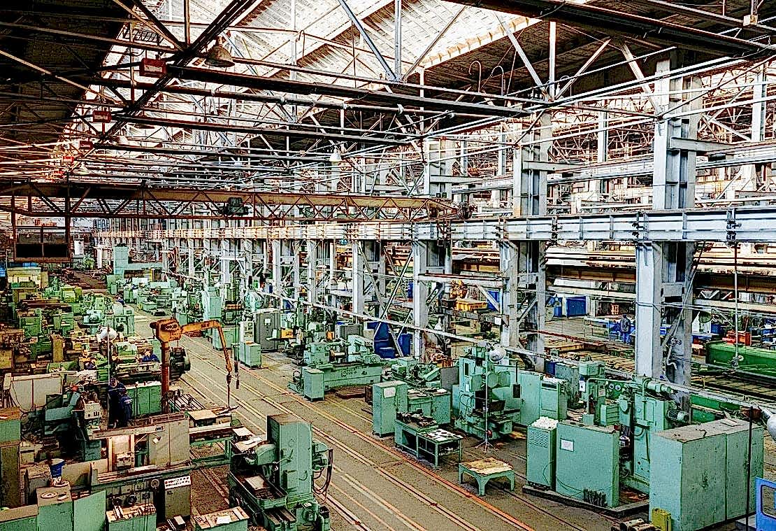 Машиностроительное предприятие - вентиляция